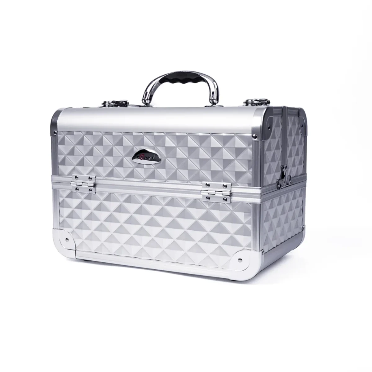 Aluvox JL-0875 makeup train storage box durable cosmetic case