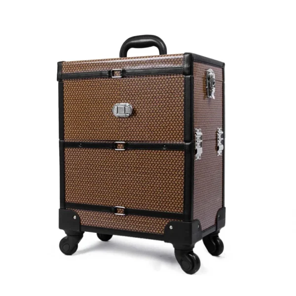 aluvox jl 3633t beauty trolley case large vanity case on wheels