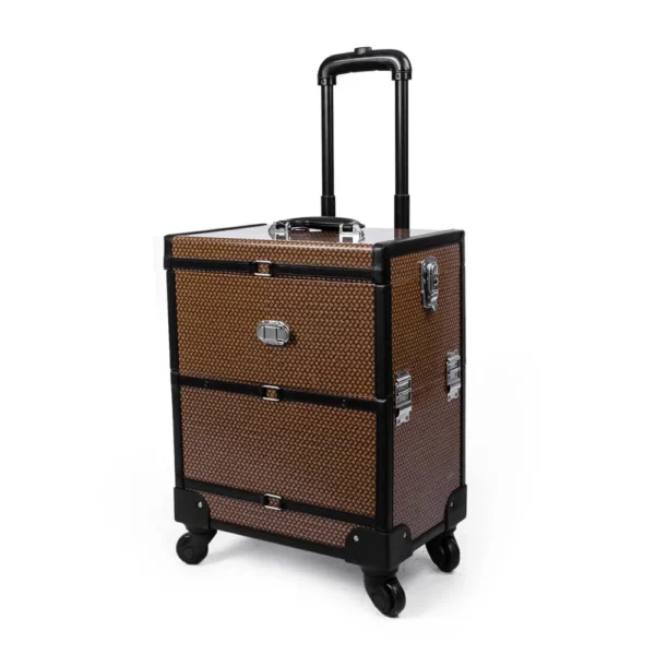 aluvox jl 3633t beauty trolley case large vanity case on wheels