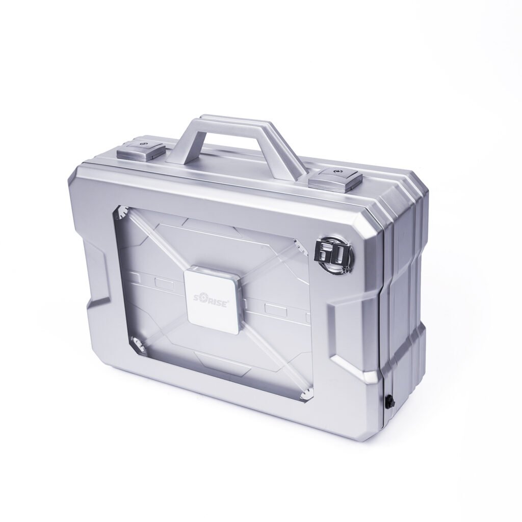 aluvox bf 0477 professional makeup storage organizer case with 6 tier trays