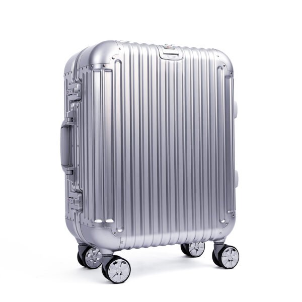 aluvox yct 001 aluminum carry on luggage 20 inches hard shell suitcase