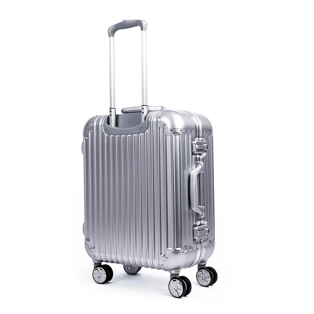 Aluminum luggage carry on on sale