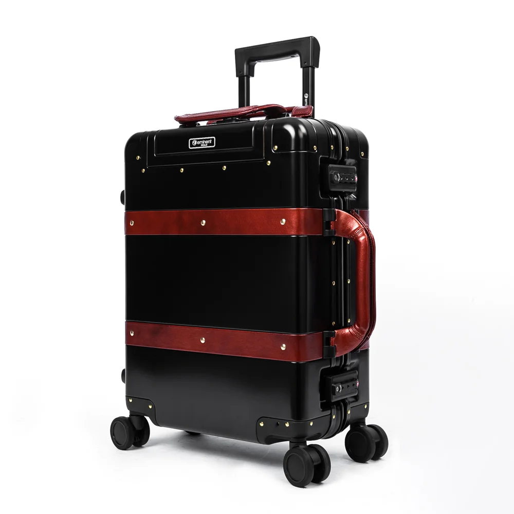 Aluminum rolling luggage online