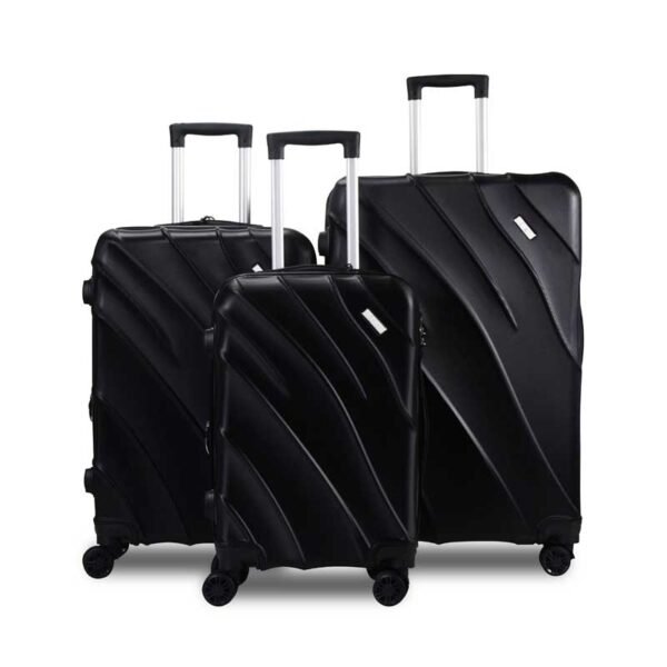 aluvox mb 010 abs hard shell trolley suitcase