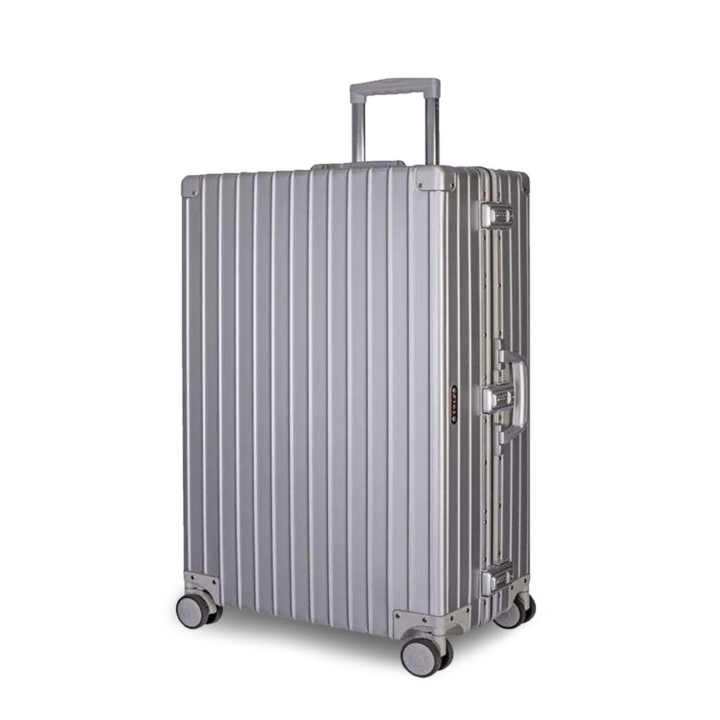 aluvox ts 007 aluminum on wheeled luggage