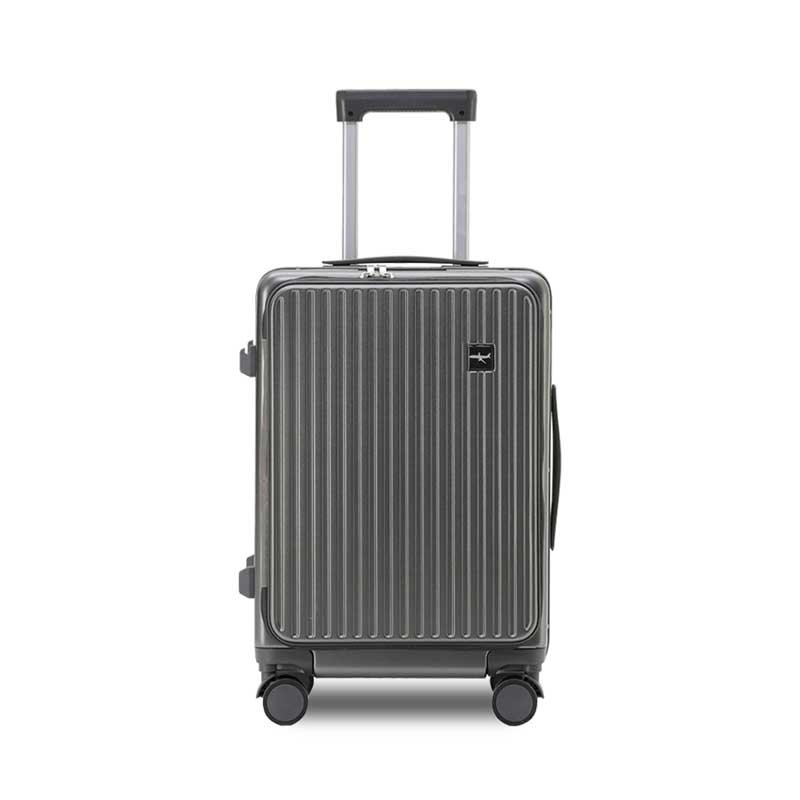 aluvox hfbl 002 spinner wheel suitcase with tsa lock