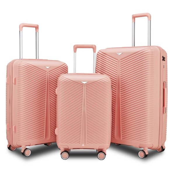 aluvox mb 016 lightweight pp trolley travel suitcase sets