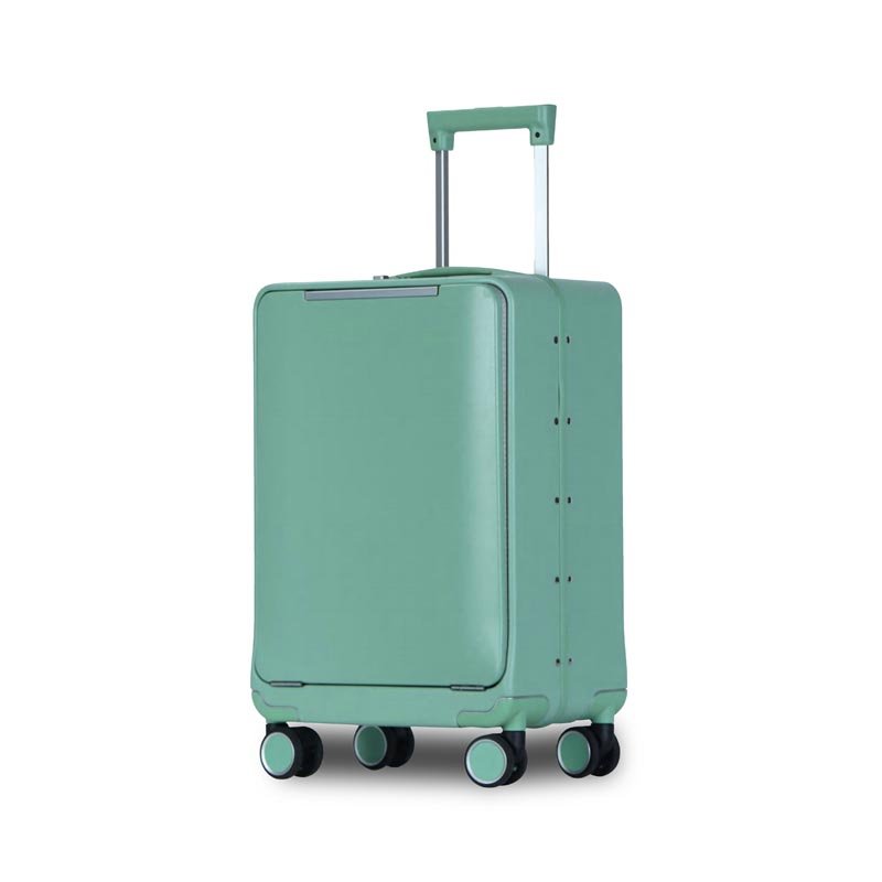 aluvox rm 025 durable spinner checked luggage