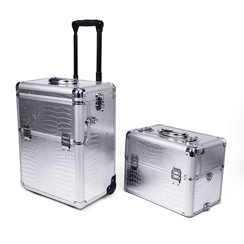 aluvox cosmetic trolley case 7621