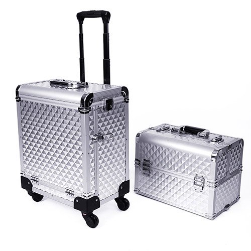 aluvox makeup trolley case jl 926t s