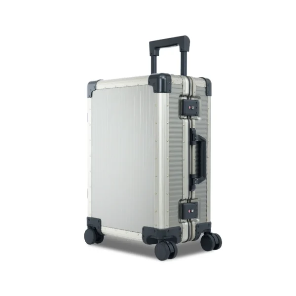 aluvox tt 001 titanium luggage on wheels