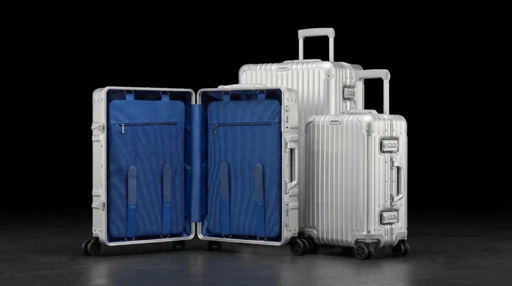 custom industrial aluminum cases showing heavy duty exterior and precise cnc routed eva foam interior