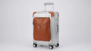 Aluvox TS-003 premium all-aluminum carry-on suitcase with spinner wheels