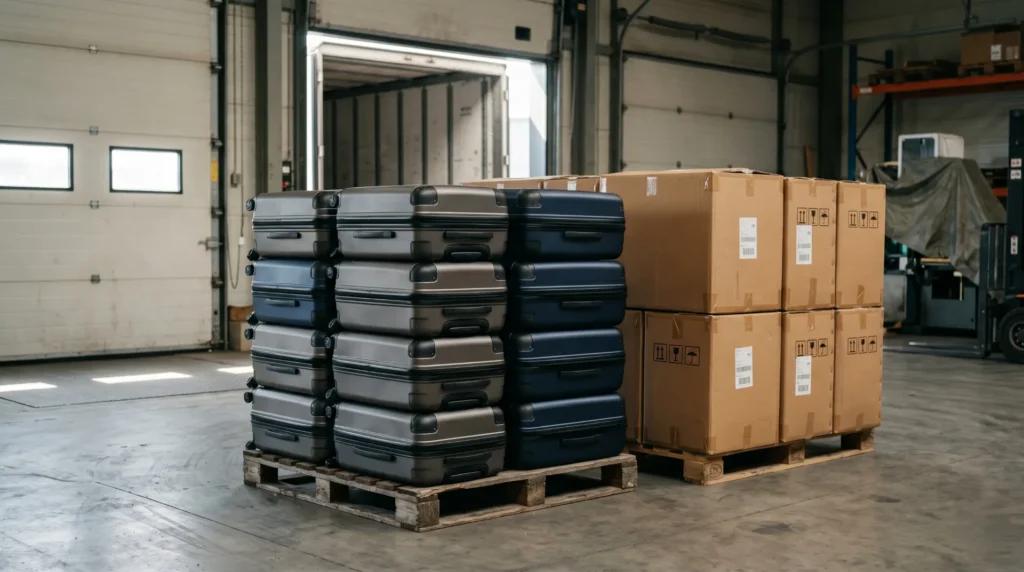 Aluvox bulk luggage sourcing — container-optimized export production for bulk and wholesale buyers