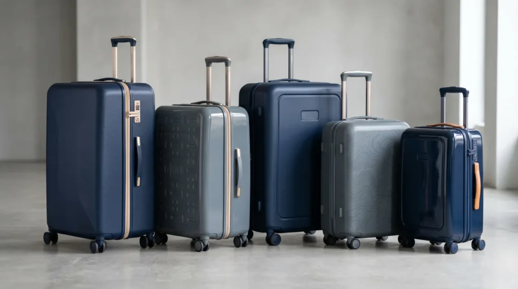 Aluvox custom luggage OEM ODM program — full customization from logo to original tooling for brand buyers