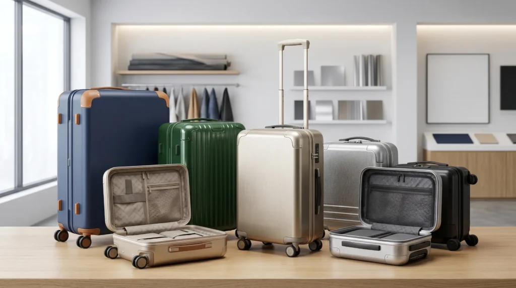 Custom suitcase guide — customization scope and MOQ for branded hard-shell suitcase lines