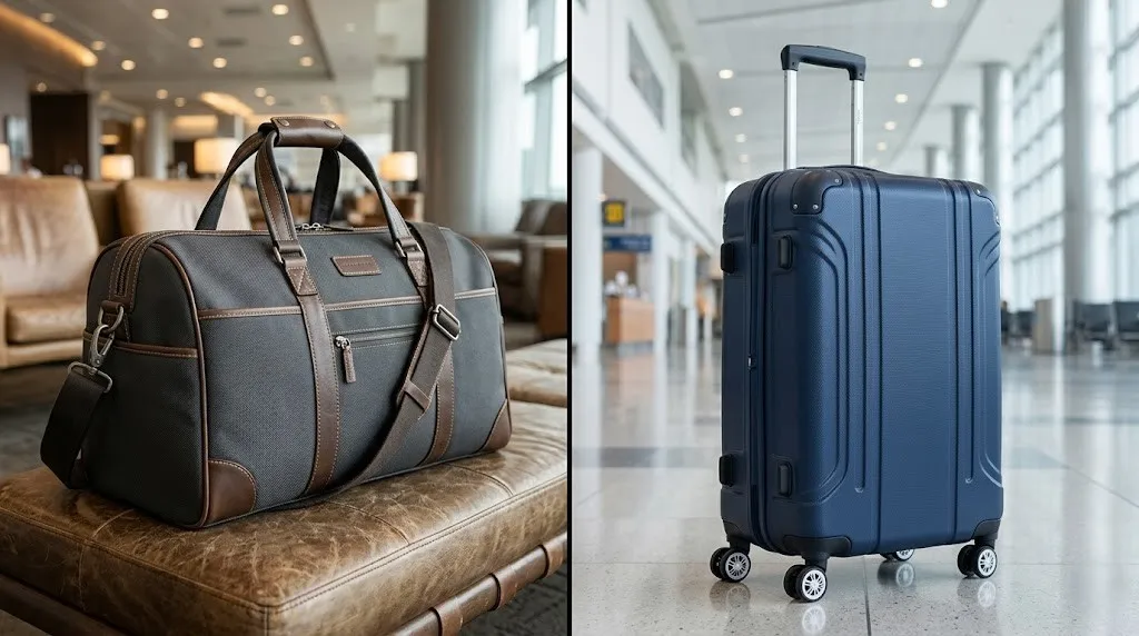 Soft-goods versus hardside travel bag factories — cut-and-sew construction versus molded luggage