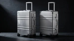 Steel vs aluminum suitcase brand buyer's material guide — hybrid metal luggage construction comparison