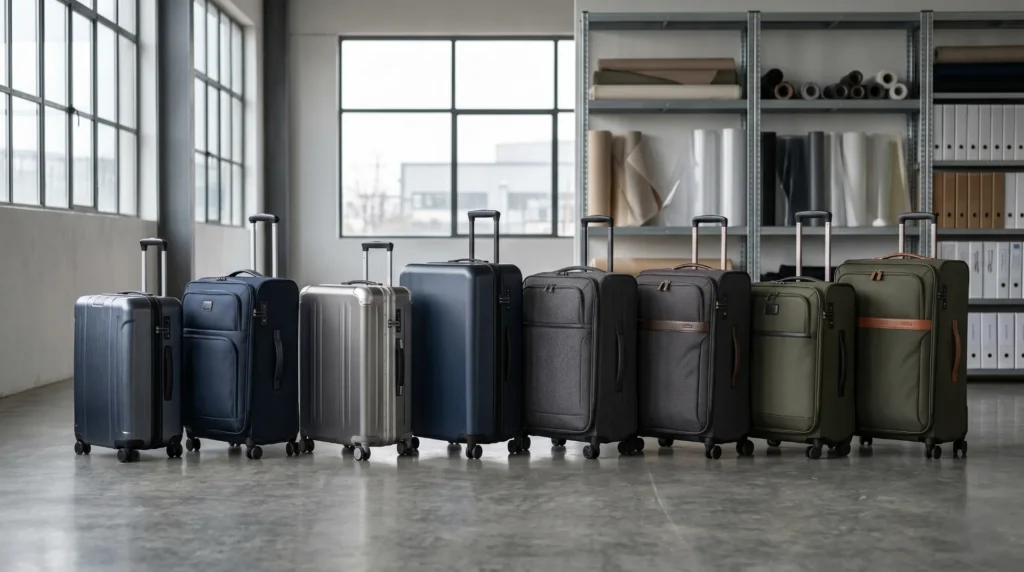 Suitcase manufacturers buyer evaluation guide — comparing factory types and reliability metrics