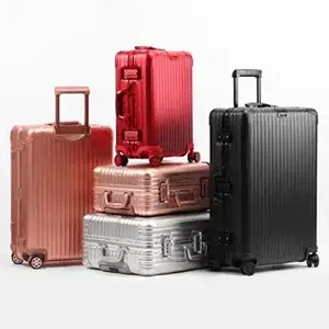 aluminum suitcase
